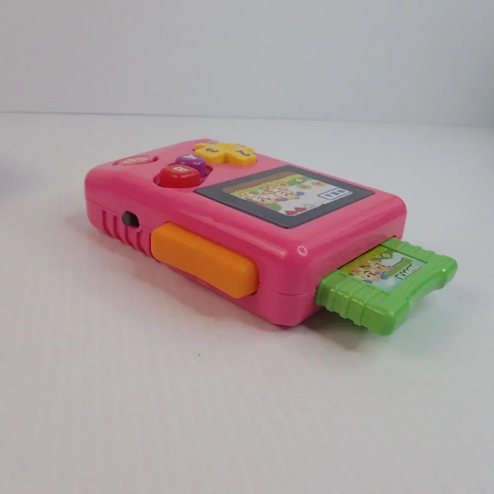 LeapFrog 2 in 1 LeapTop Touch & Laugh & Learn Pink LIL' GAMER Lot of 2 Toys